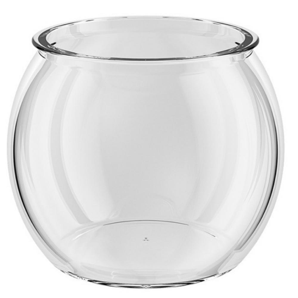 Plastic Desktop Fish Tank Ultra Clear Desktop Small Aquarium Round Fish Bowl Desktop Decoration