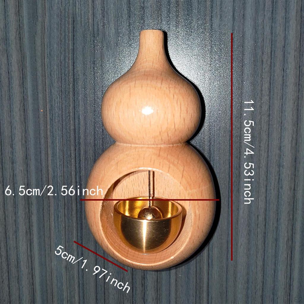 Gourd Shaped Shopkeeper Bell Wind Chime, Ideal Gift for Opening The Doorbell, Decoration