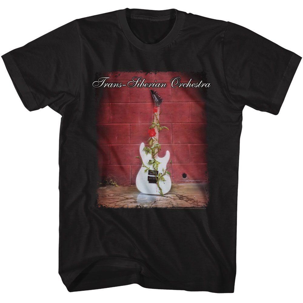 Trans-Siberian Orchestra Rosy Guitar Black Music Shirt