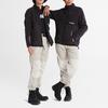 Timberland Куртка унисекс из флиса с логотипом и воротником-стойкой, однотонная, черная A5VJ5-001