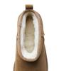 Ugg [Women] Suede Leather Mini Platform Boots (Classic Ultra Mini Platform) - Chestnut / 1135092Che