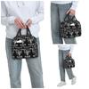 Shotokan Karate Symbol And Kanji White Text Insulated Lunch Bag for Women Office Cooler Thermal Food Box Tote Lunch Boxes