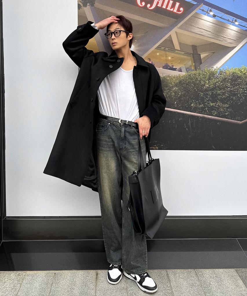 Mindbridge Do Good_[Couture] Cashmere Oversized Balmacaan Long Coat - 4 Colors