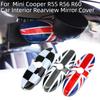 Car Interior Rearview Mirror Cover Cap For B/mw Mini Cooper R55 R56 R60