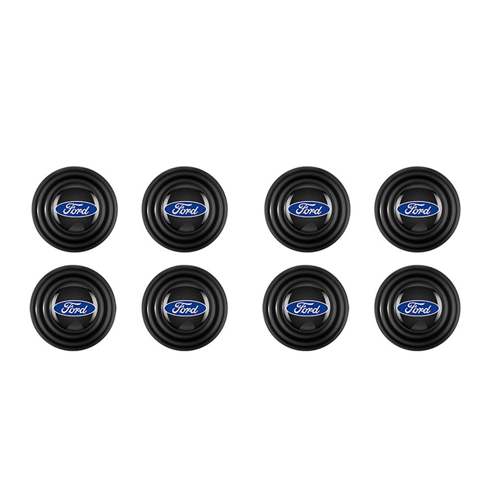 4/8/12pcs Car Door Hood Trunk Shock Absorber Cushion Pad Center Cover For Ford 2 Focus Ranger Mustang Fiesta Kuga Escape Mondeo WM9