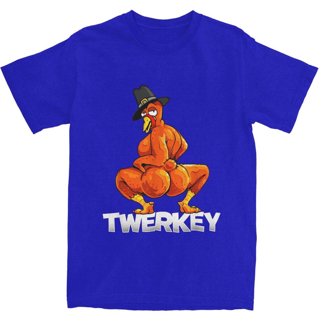 Twerkey Тверкающая Индейка Пилигрим Футболка Лето День Благодарения Тверк Индейка Футболки Хлопковая Футболка Для Мужчин С Короткими Рукавами Топы
