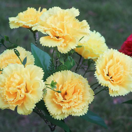 Solar Flower Lights Easy To Install All-weather Outdoor Blooming Flowers Lights Waterproof Decor Night Lights for Lawn Yard Patio Pathway