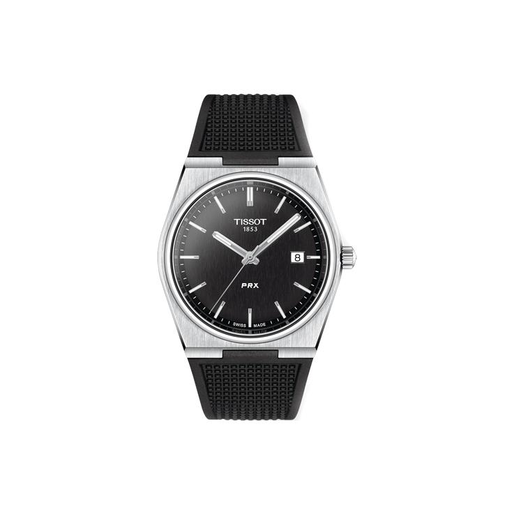 Tissot Классическая коллекция Кварцевый механизм Водонепроницаемость 100 м Мужские часы Часы 40 мм Черный циферблат T137.410.17.051.00
