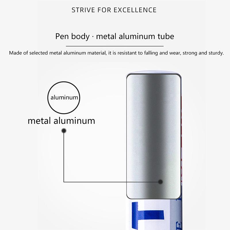 1 шт. Металлическая оправа для очков, краска отслаивается, ручка для ремонта краски, ручка для заметок, специальный водостойкий аксессуар для очков, не выцветающий