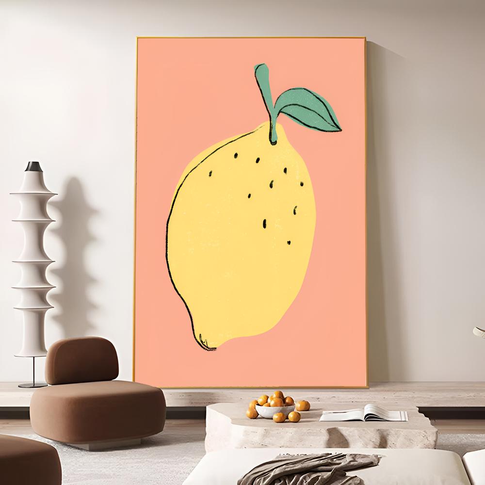 Positano Lemon Art Poster Movie Sticky Posters Vintage Room Good Quality Quality Poster Wall Art Painting Study Home Decor