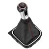 5/6 Speed Gear Shift Knob for VW Golf 6 MK6 GTI GTD R20 2009-2013 5 6 Speed Manual Car Stick Lever Shifter HandBall Gaiter Boot