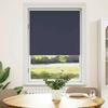 Blackout Roller Blind 80 X 175 Cm Blue 240112