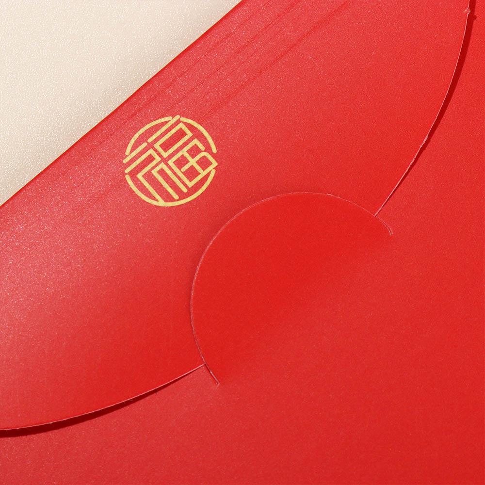 Luck Money Bag Red Envelope 2024 New Year Packet Blessing Bag 6Pcs/set HongBao New Year Gifts