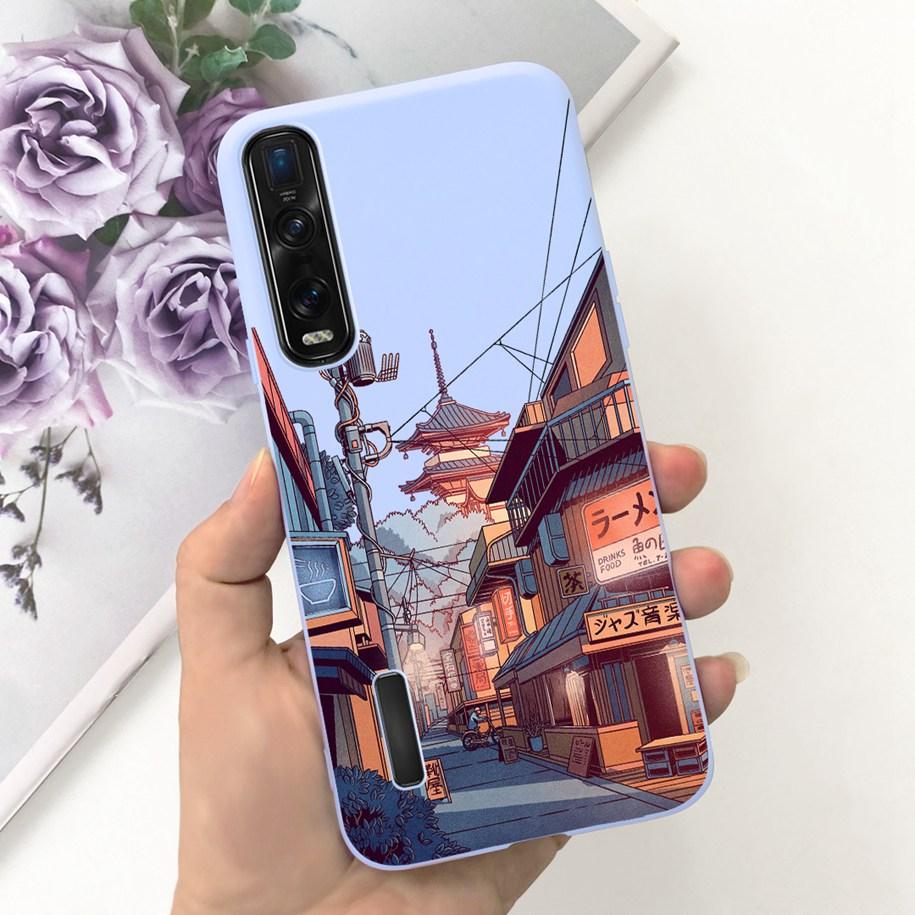 Чехол для OPPO Find X2 Pro Find X2 X 2 Pro CPH2025 Модный силиконовый чехол с рисунком Цветы Чехлы для телефона Для OPPO Find X2 Lite Neo X2Neo Capa
