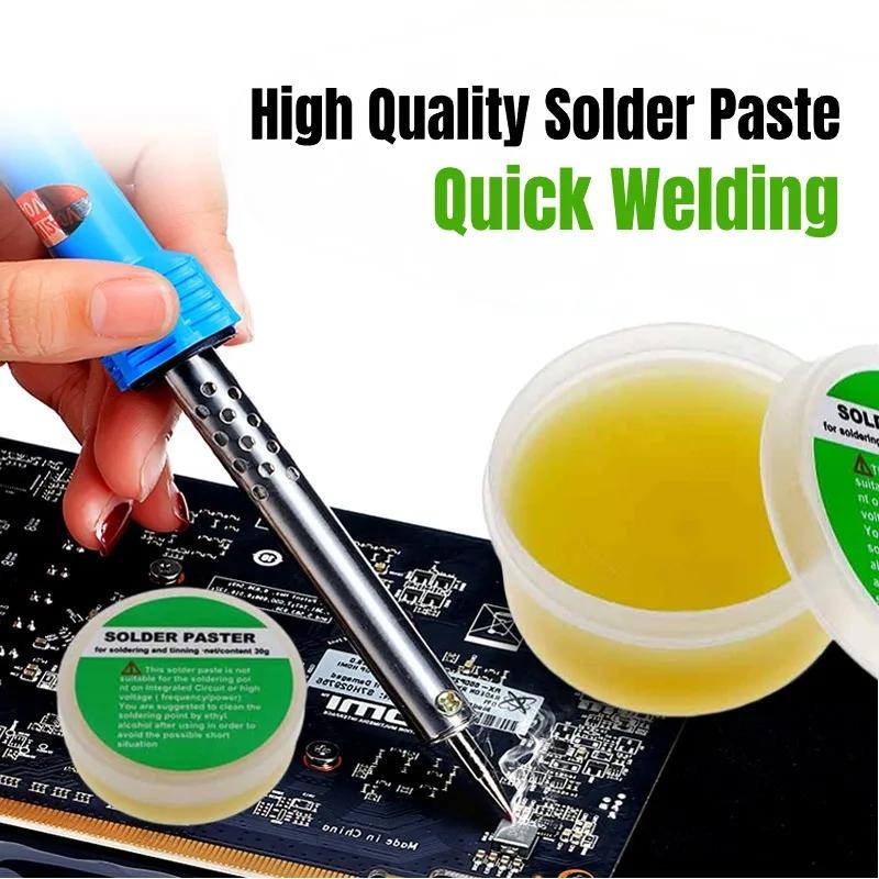 30g/70g/100g Rosin Lead-free Environmentally Friendly Soldering Paste Flux Welding Circuit Board Electrical Parts Welding Repair Tool