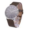COACH CHARLES Men's Watch, 2-Hand Leather, Brown, Silver, and Gray, 14602153