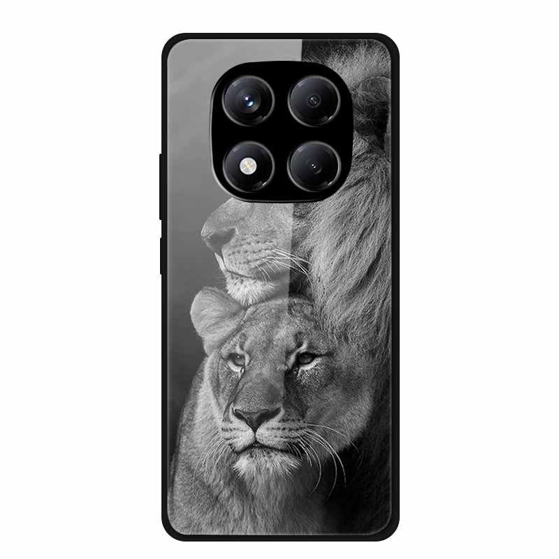 Роскошный Чехол Для Redmi Note 14 Pro 4G Чехол Из Закаленного Стекла Для Xiaomi Redmi Note14 Pro 4G Чехлы Для Телефона Модный Защитный fundas