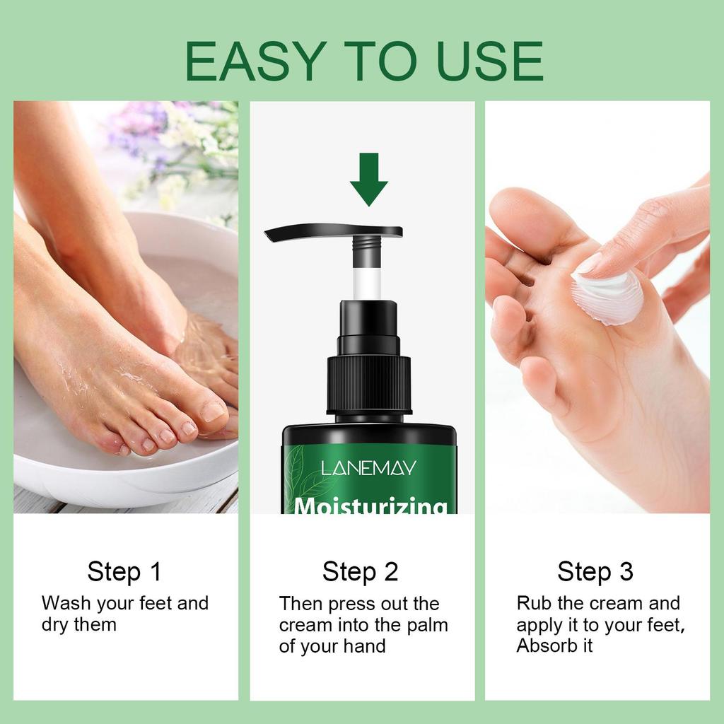 Foot Cream-Moisturizing 40% Urea-ALONE VERA,UREA 40%,TEA TREE OIL,COCONUT OIL-Moisturizing dry cracked skin,200ml