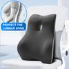 Office Lumbar Pillow Ergonomic Lumbar Support Memory Cotton 4D Curved Lumbar Cushion Car Lumbar Office Comfortable Ergonomic Lum