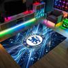 Дизайн Chelsea FC Хрустальный Велюровый Ковер Уютный Не?Нескользящий ковер с принтом для спальни, гостиной, прихожей