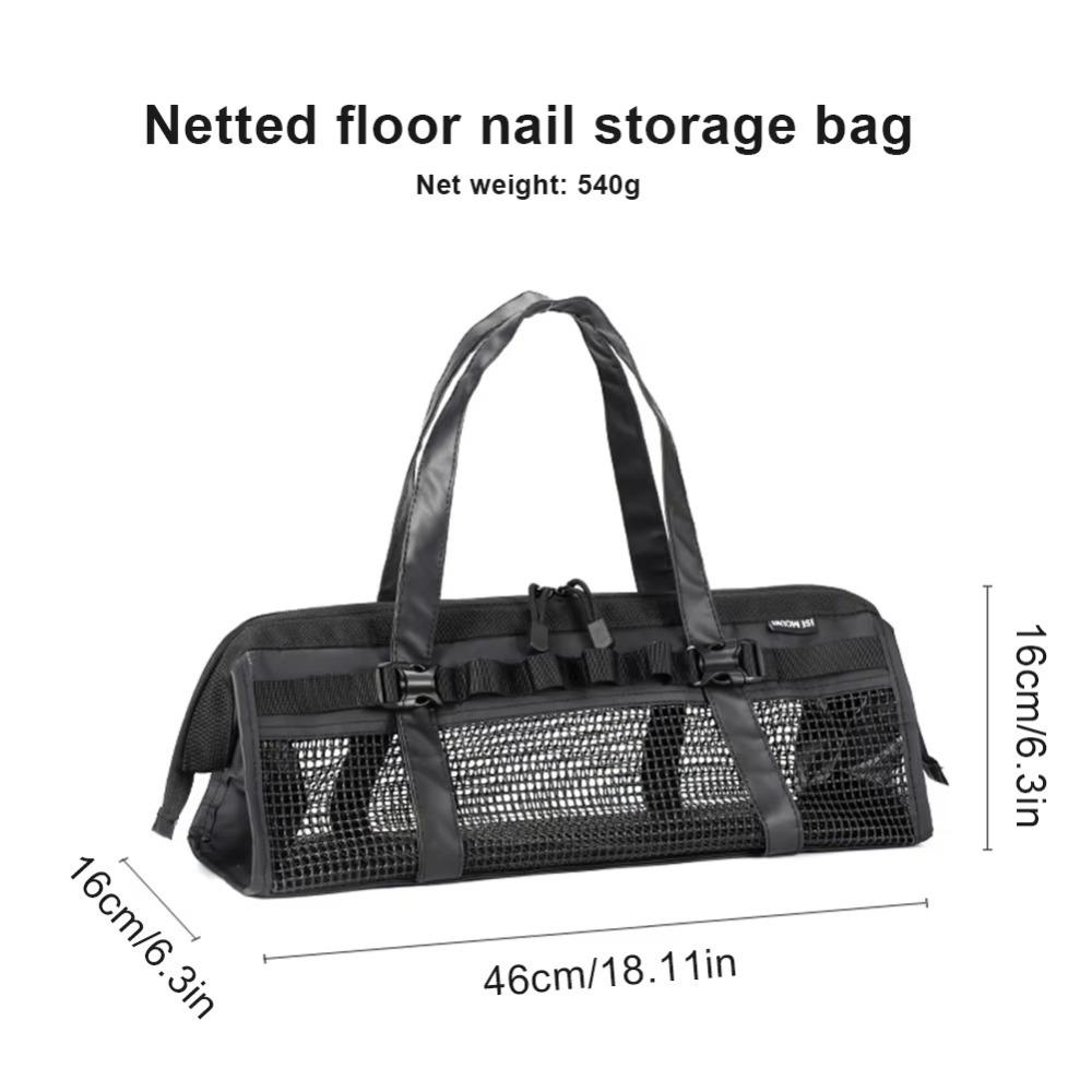 Сетчатая сумка для хранения гвоздей для кемпинговой палатки, дышащая сумка для хранения кольев для палатки, сумка для путешествий на открытом воздухе