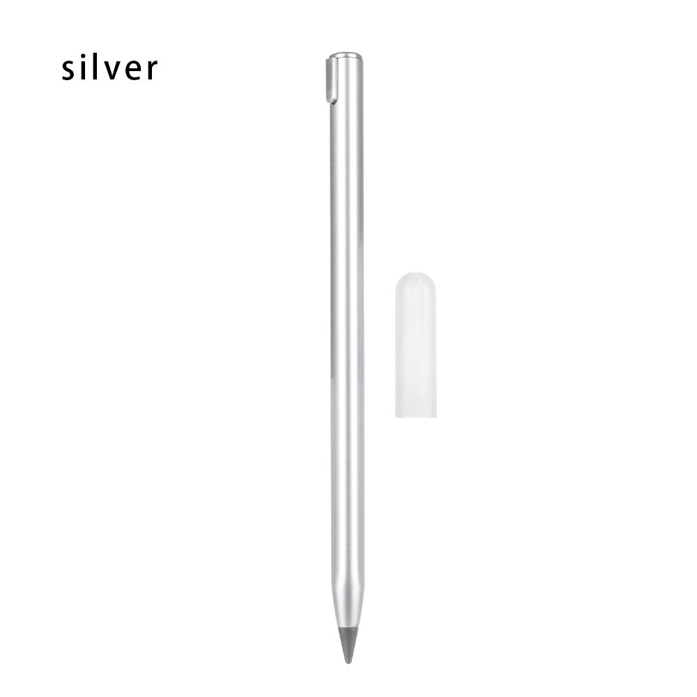 Подарочный многоцветный металлический держатель для ручек, не грязный, без чернил, неограниченное количество чернил, карандаш HB Eternal, бесчернильная ручка