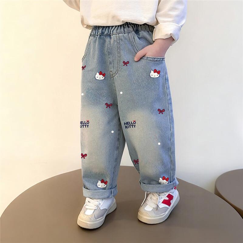 Hello Kitty Женские ретро-джинсы скинни
