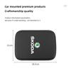 KJGK5 Car Leather Armrest Mat Arm Rest Protection Cushion Pad For Skoda Kylaq Elroq Octavia Enyaq Kamiq Scala Rapid Superb Karoq Fabia