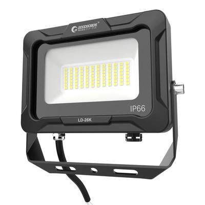 Хорошие товары 20 Вт LED Дневной свет 100 В IP66 LED Рабочий Высокоэнергетический Широкоугольный Прожектор Вывеска Парковка Уличный Постоянный Широкий Легкий Без Прожектора, Белый, Совместимый,