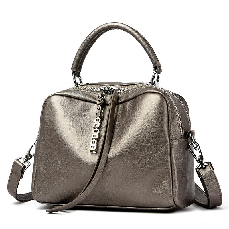 Soft Leather Shoulder Bag for Women Crossbody Bag Luxurious Messenger Bags Large Capacity Feminine Fashion High Quality