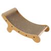 Cat Scratcher Lounge Chair Multipurpose Durable Curved Cat Scratch Pad Cat Scratching Cardboard for