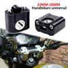 1 Pair CNC 22mm 28mm Off Road Motorcycle Bar Clamps Handlebar Risers Adapter for 7/8" 1-1/8 Pit Dirt Motorbike Accessories