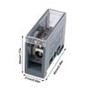 One In Multiple Out Distribution Box 150A Power Junction Box Wiring Terminal  for Circuit Breaker