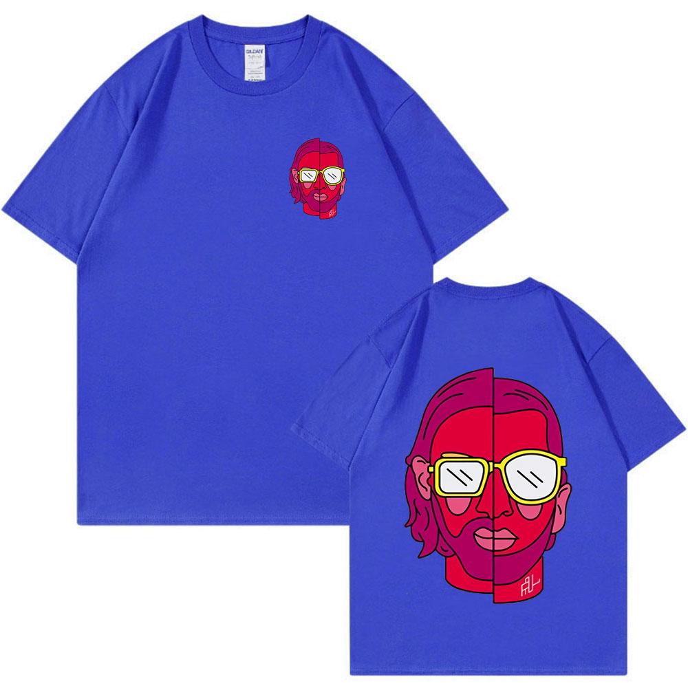 Le Monde Chico Graphic Print Tshirt Streetwear Album PNL French Rap T-shirts Summer Cotton T Shirt Short Sleeve Men Fashion Tees