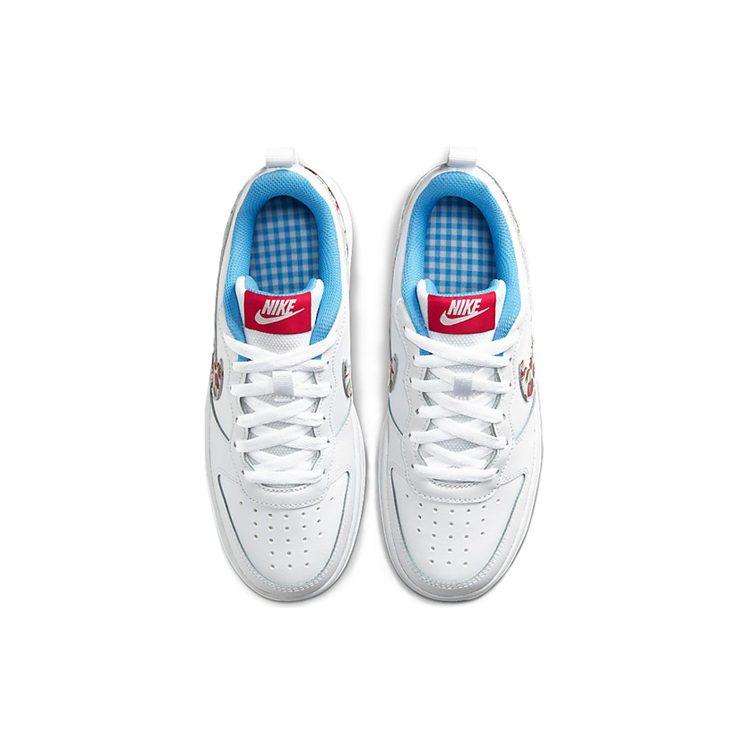 Nike Court Borough Low 2 Белый Вишня GS CJ2238-100
