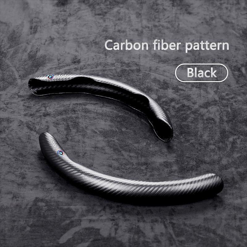 Carbon Fiber Car Steering Wheel Cover Non-slip Cover Auto Steering Wheel Handle Booster Protective Cover For BMW M F20 E83 E90