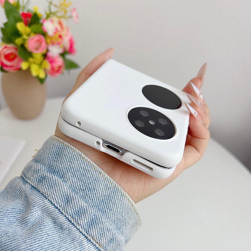 Magnetic Solid Color Huawei Pocket2 Case - Drop-Proof, Foldable, Screen & PC Hard Protective Cover