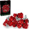 Compatible with Lego Bouquet Building Blocks New Assembled Ornaments Preserved Fresh Flower Valentine's Day Toys Roses10328