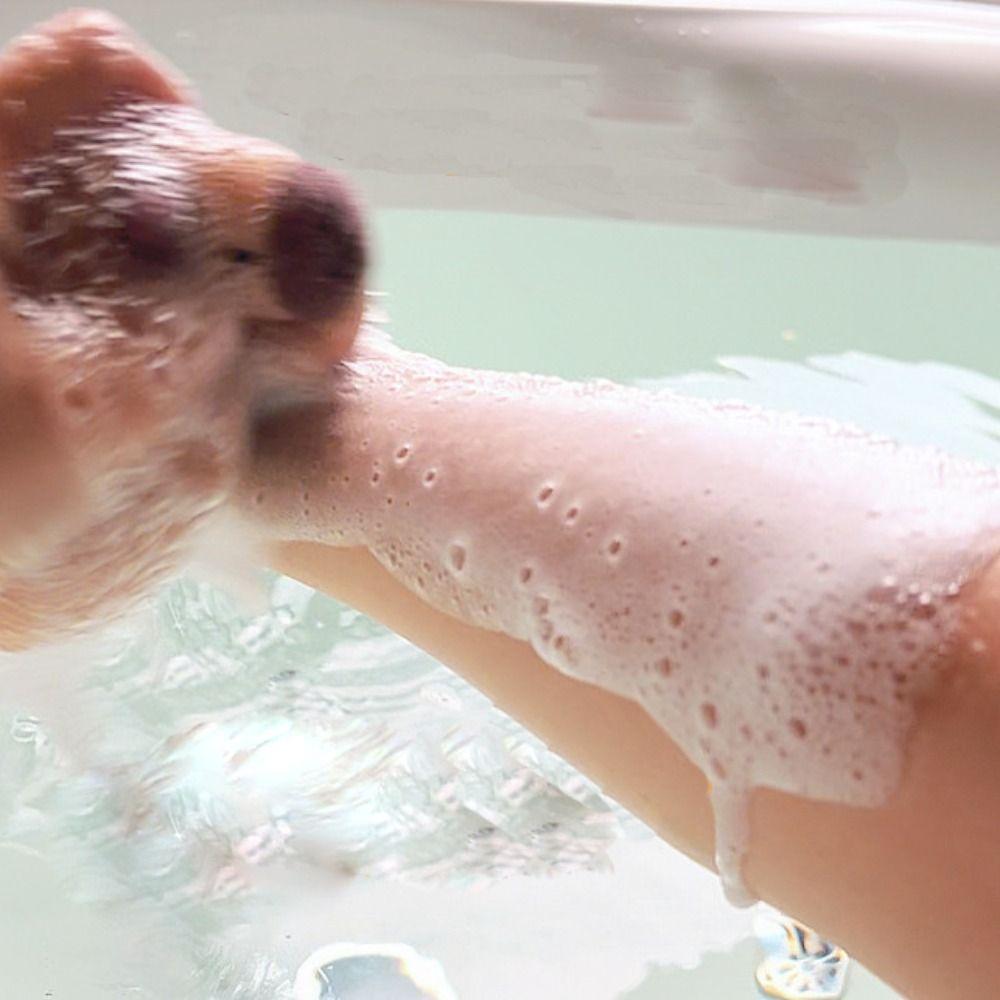 Мультяшные шарики для ванны Capybara, пенная сетка для ванны, губка для чистки тела, скребок для ванны, ванная комната