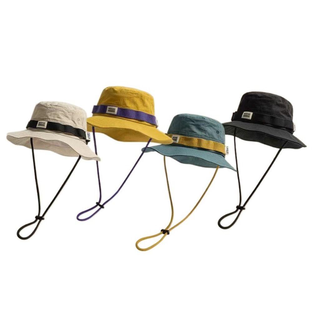 Контрастная цветная походная шляпа Дышащая шляпа от солнца Милая альпинистская шляпа Женская