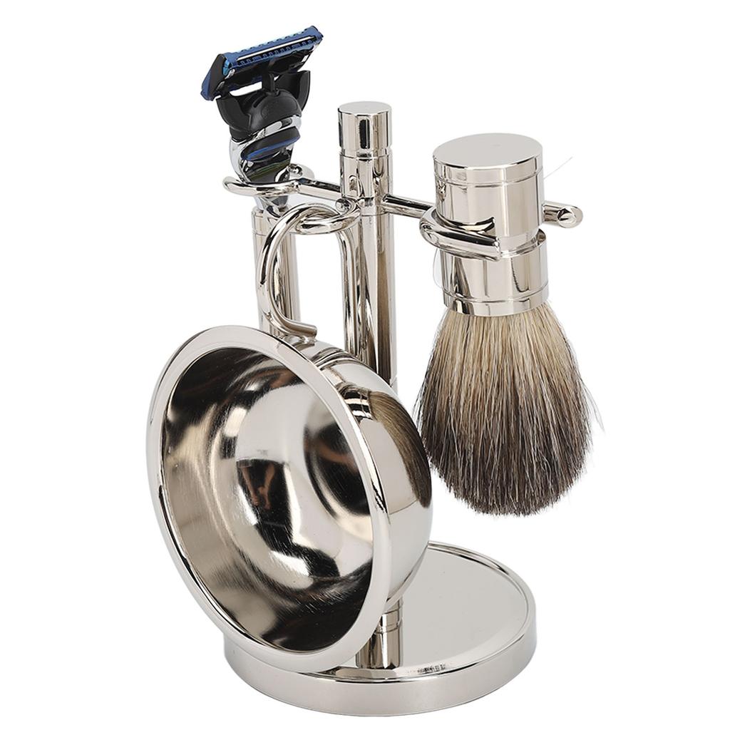 Мужской триммер для бороды из нержавеющей стали, прочный, элегантный, портативный, для бритья, для парикмахерской