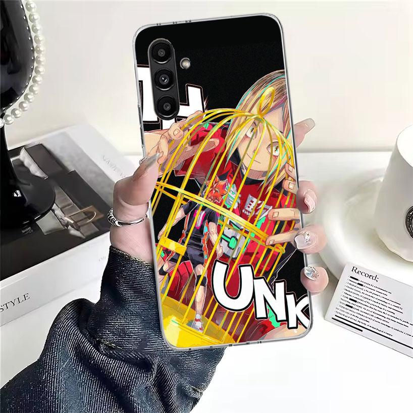 Чехол для телефона Haikyuu Oya Волейбол Аниме для Samsung Galaxy A13 A14 A15 A16 A17 A53 A54 A55 A56 A57 A33 A34 A35 A36 A37 A23 A24 A