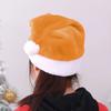 1pc-Christmas Plush Hat Santa Novelty Hat Kids Christmas Decorations For New Year Home Santa Claus Gift Party Supplies