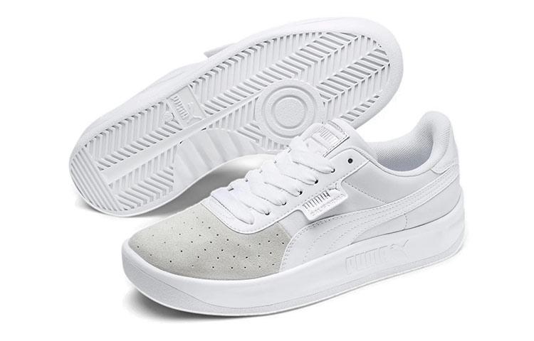 Puma California Монохромные Низкие Белый/Серый Женские 369651-02