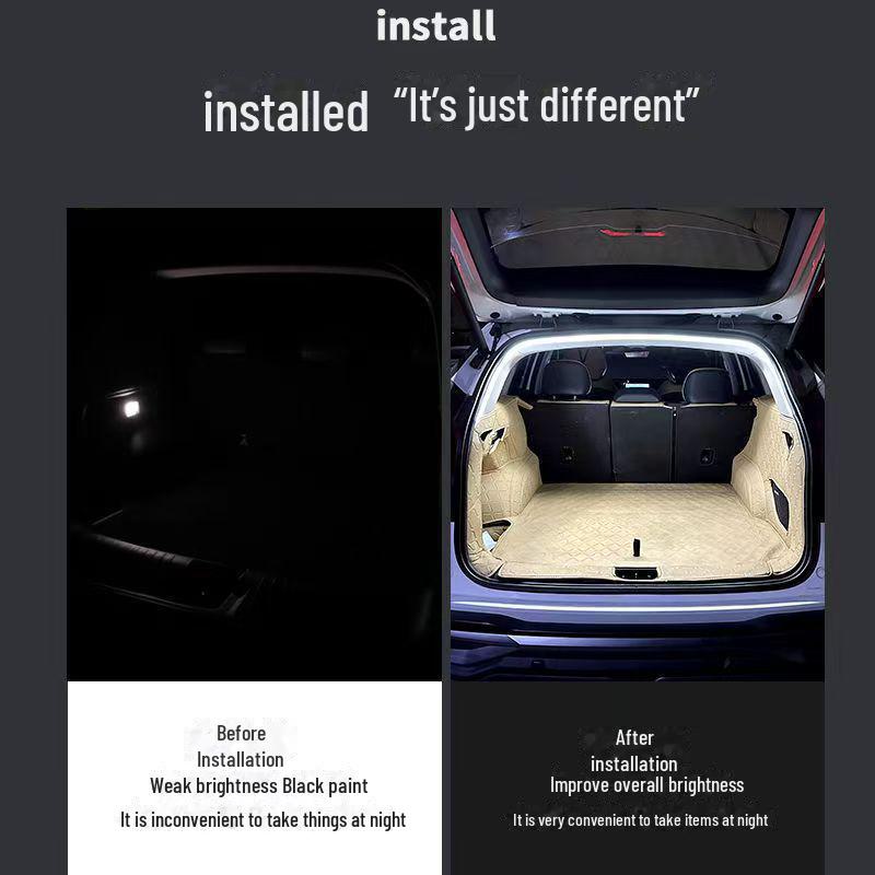 Светодиодная полоса освещения багажника и атмосферного освещения Geely Xingyue L для легкой установки в моделях Xingyue, Boyue и Binyue