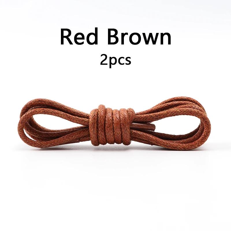 НОВЫЕ 1 пара ботинок, мокасины, шнурки, вощеный хлопок, круглые шнурки, кожаные шнурки Оксфорд, водонепроницаемые шнурки для женщин и мужчин