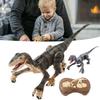 Динозавр Юрского периода Ходячий Игрушки на радиоуправлении 24 ГГц Светодиодный Реалистичный Детские подарки