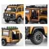 1/32 литой автомобиль для Land Rover Defender Van модель игрушечная машинка со звуком и светом