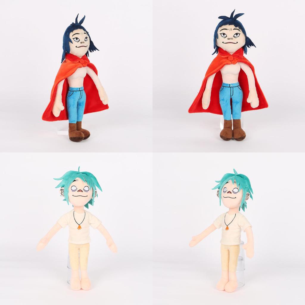 Плюшевая игрушка Gorillaz Noodle из короткого плюша для коллекционеров и фанатов