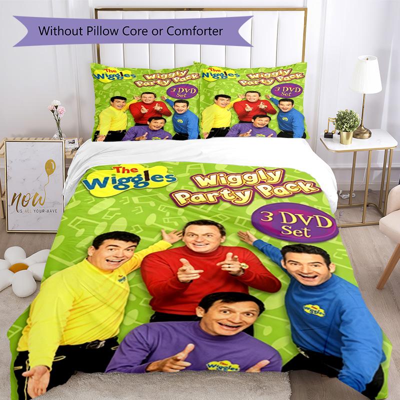 Wiggles Duvet Cover Set Perfect For Dormitory Soft Fabric Perfect Gift For Friends Family